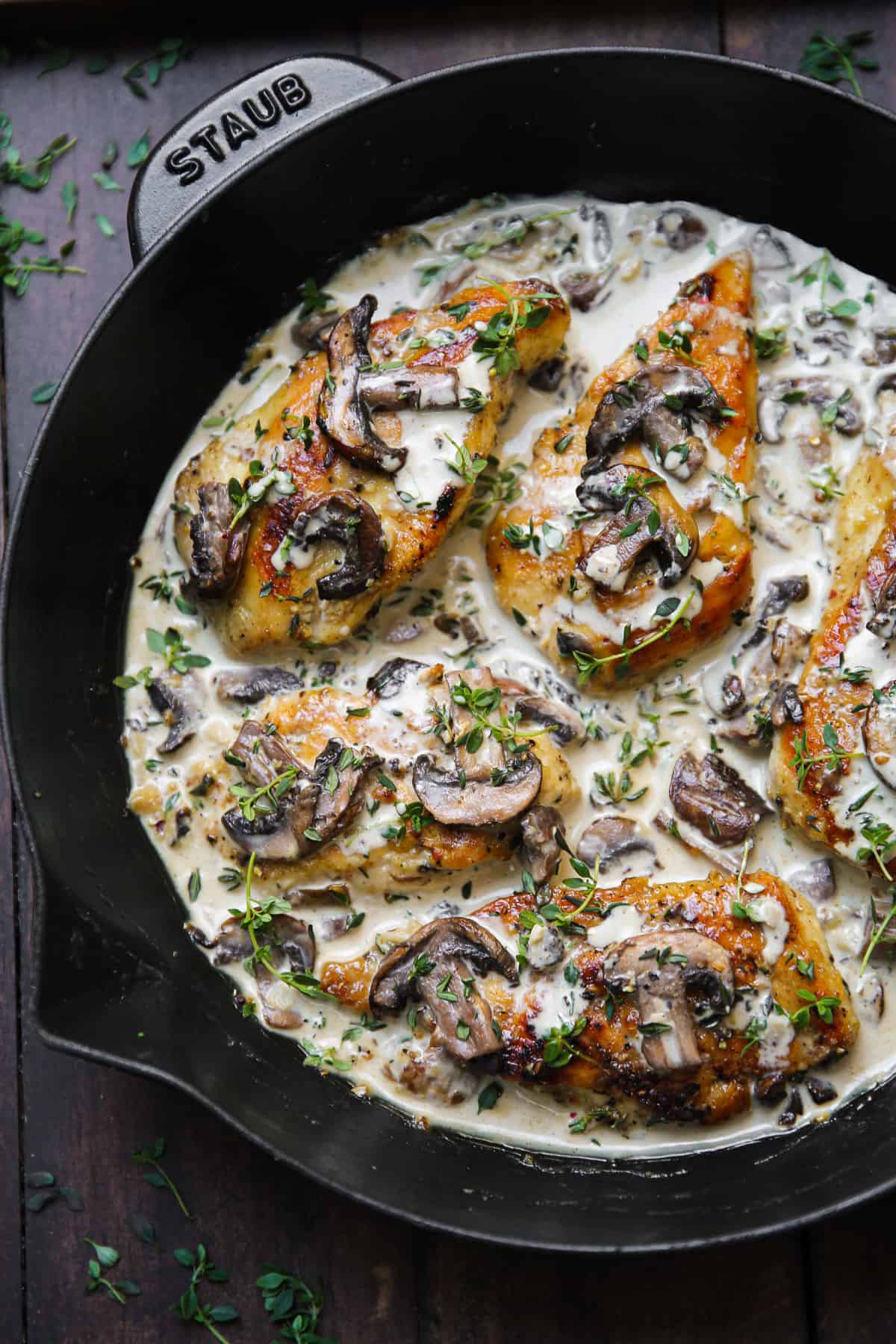 One-Pan Mushroom Chicken Recipe