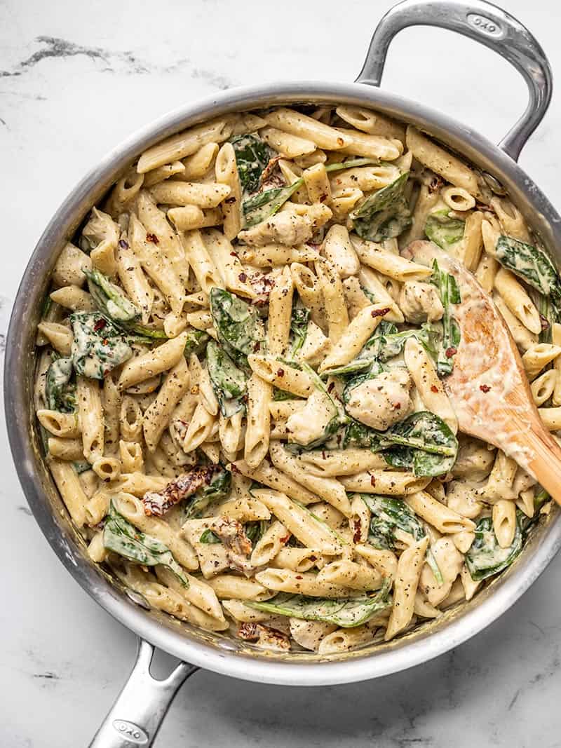One-Pot Pesto Pasta