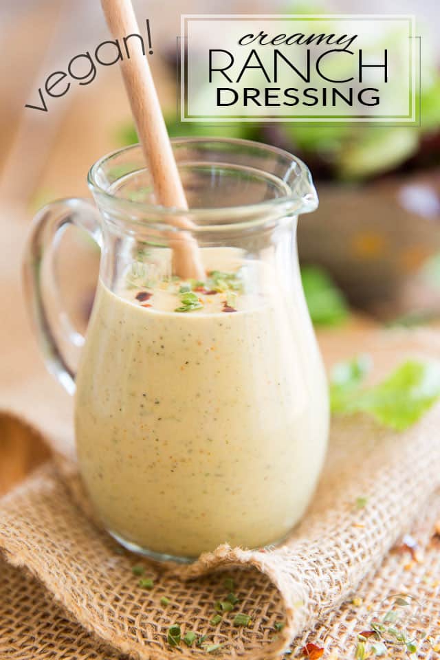 Creamy Vegan Ranch Dressing Recipe