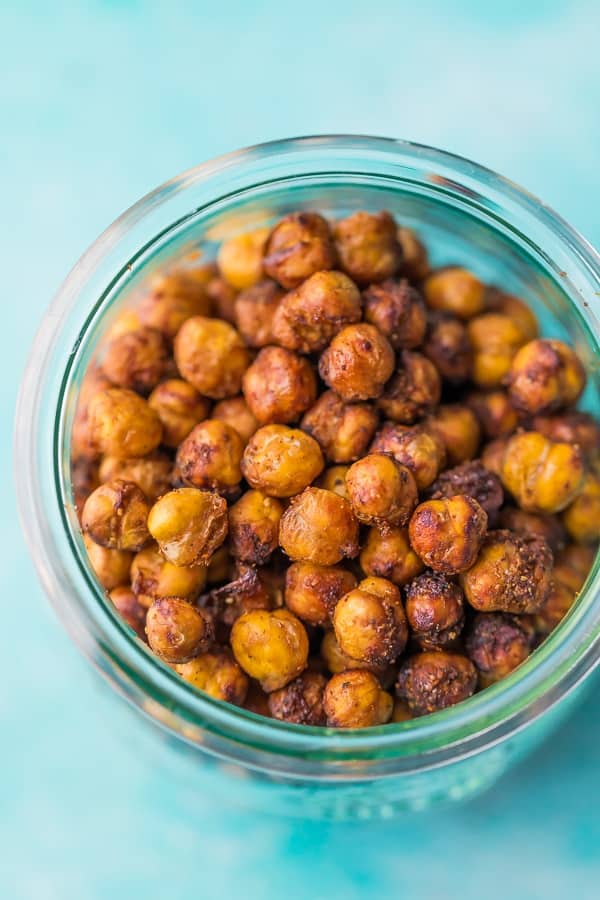 Air Fryer Roasted Chickpeas Recipe