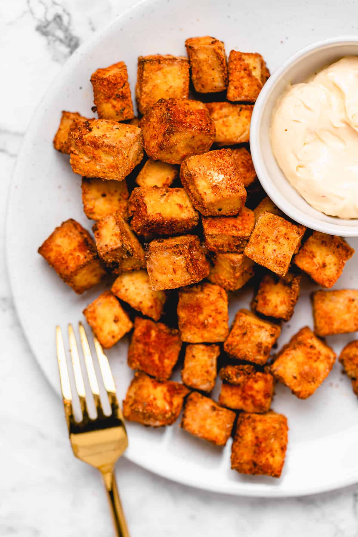 Air Fryer Crispy Tofu Recipe