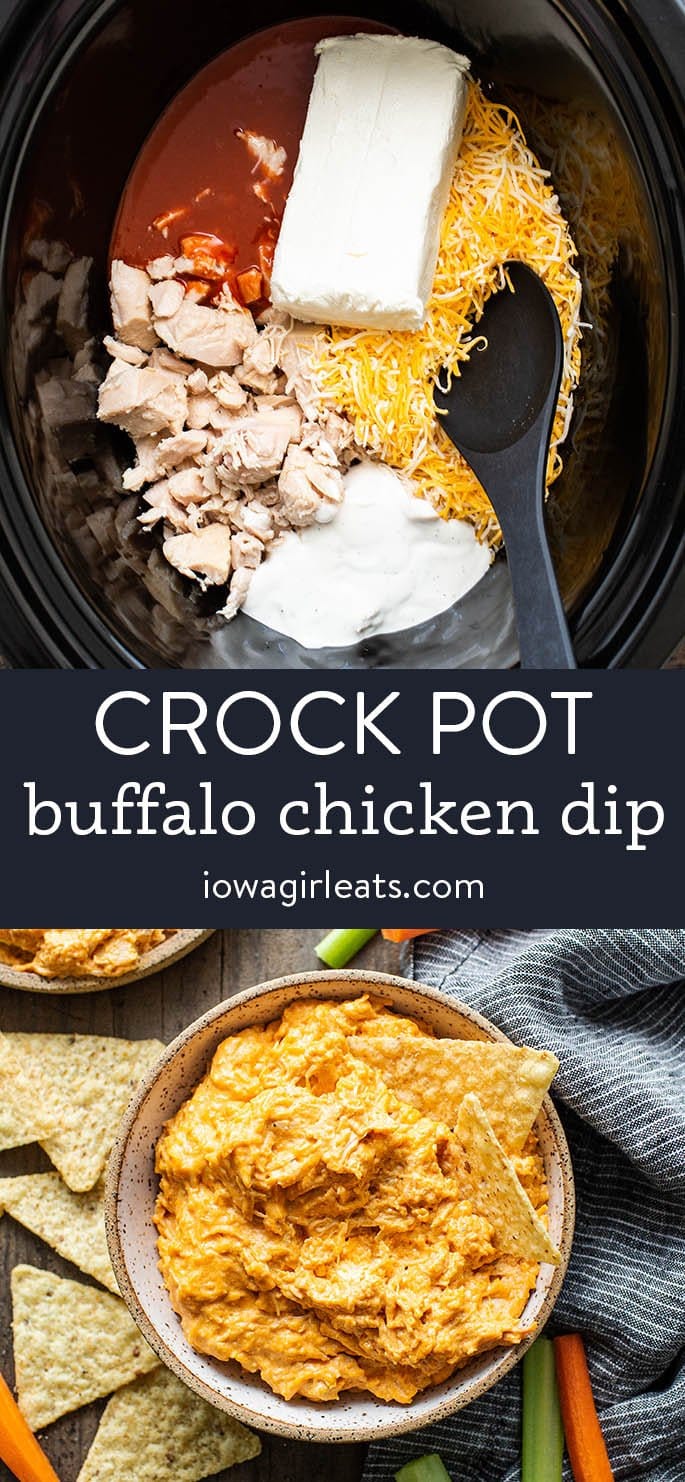 Crockpot Buffalo Chicken Dip Recipe