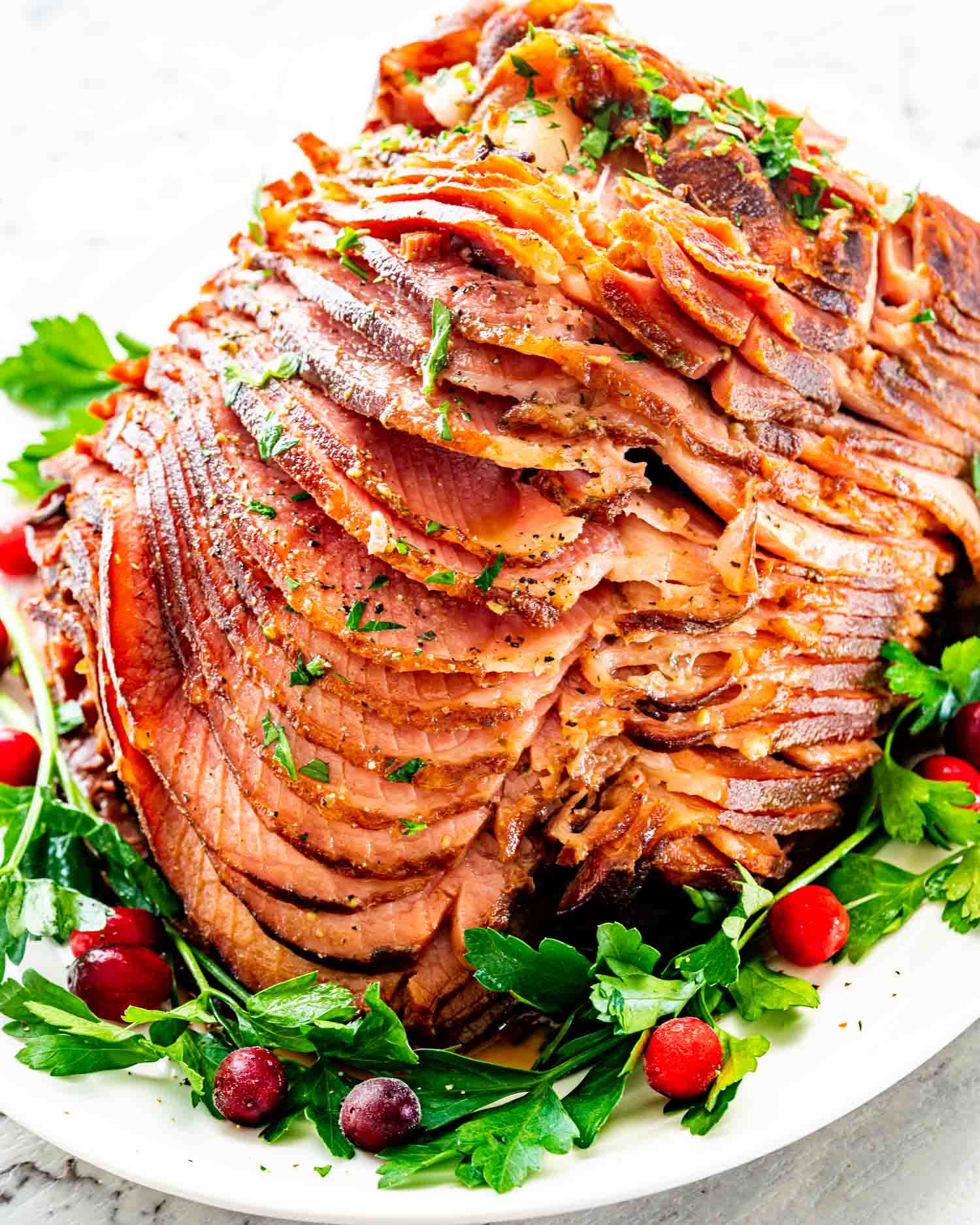 Honey-Mustard Glazed Ham