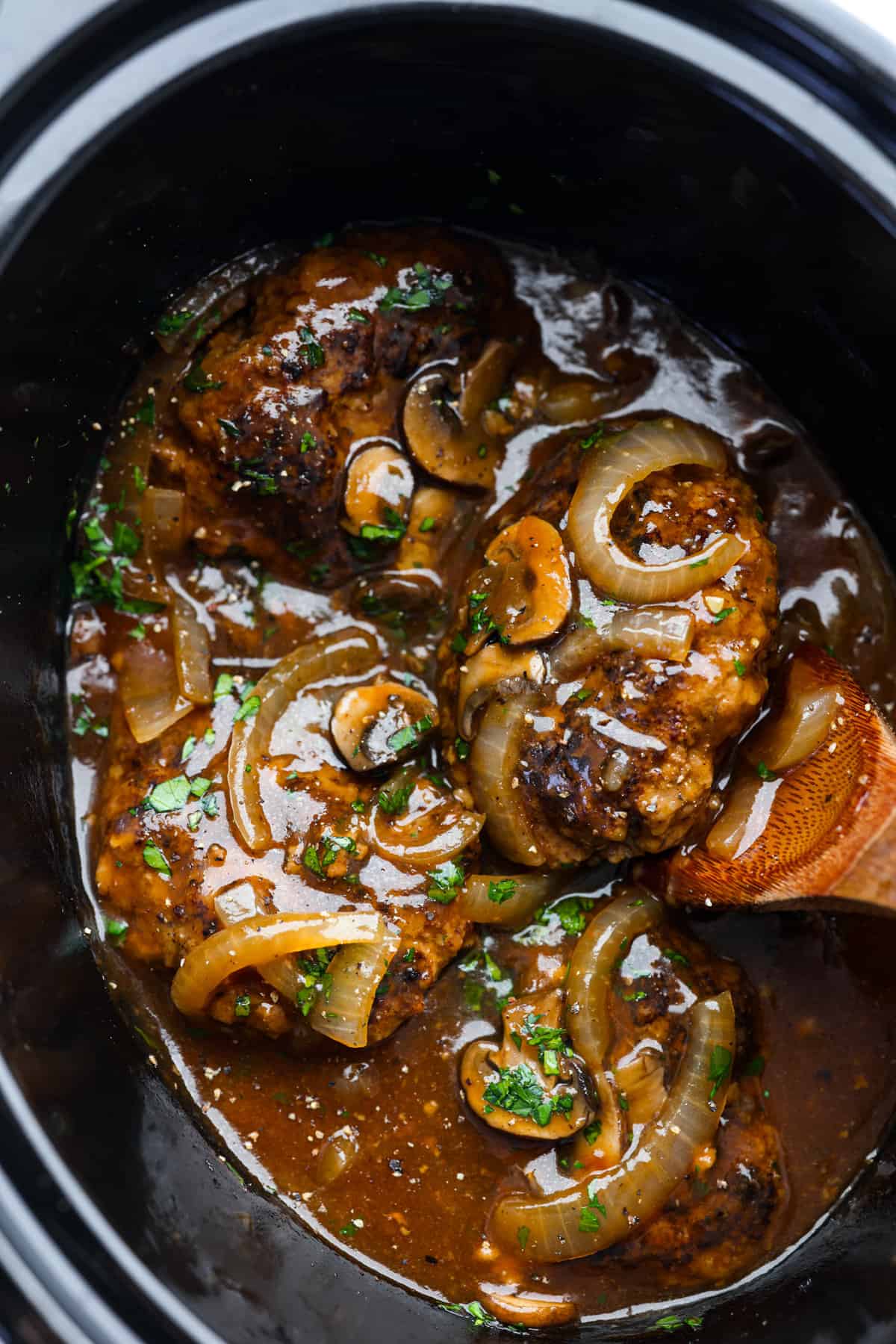 Crockpot Salisbury Steak Recipe