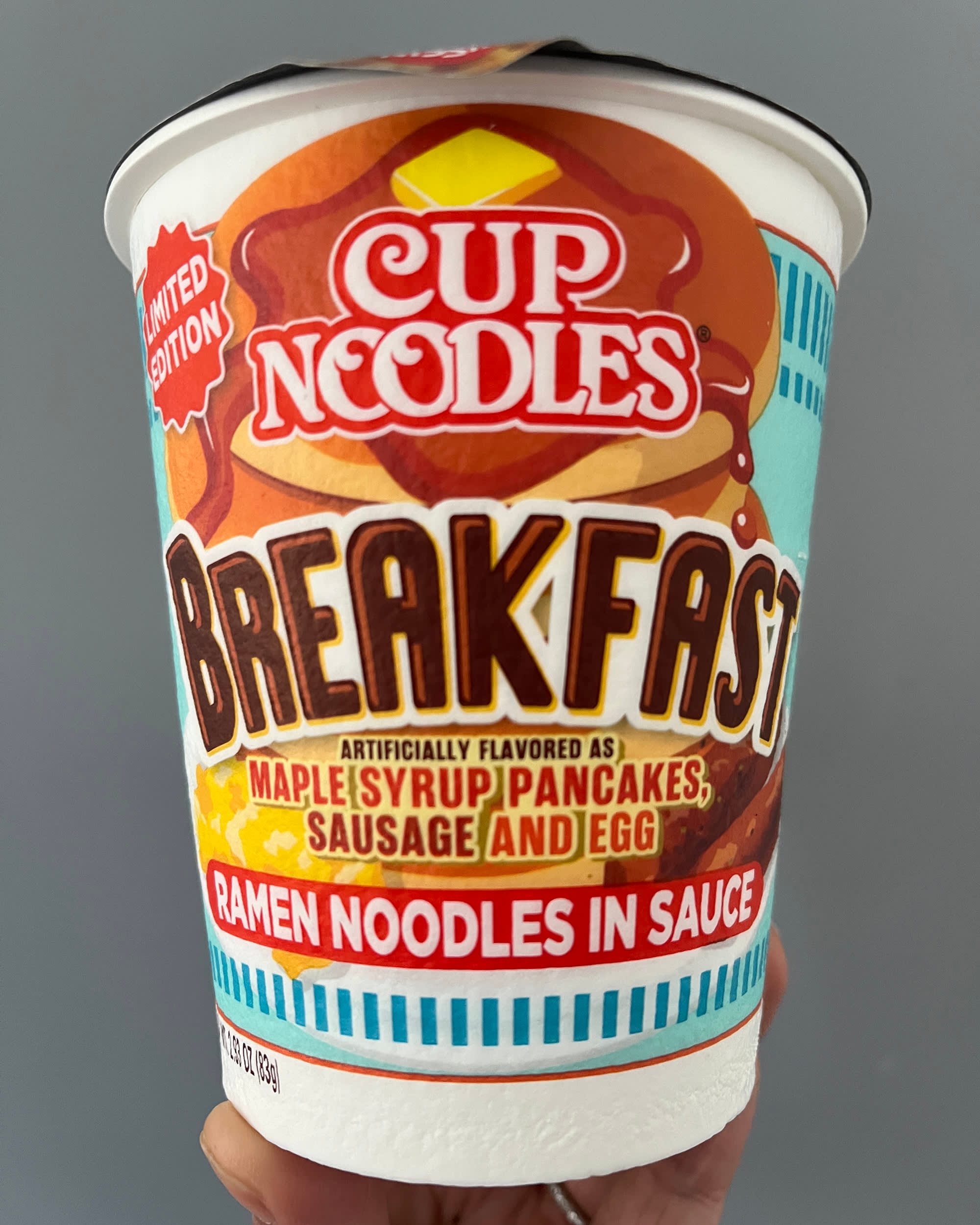 Breakfast Ramen Noodles