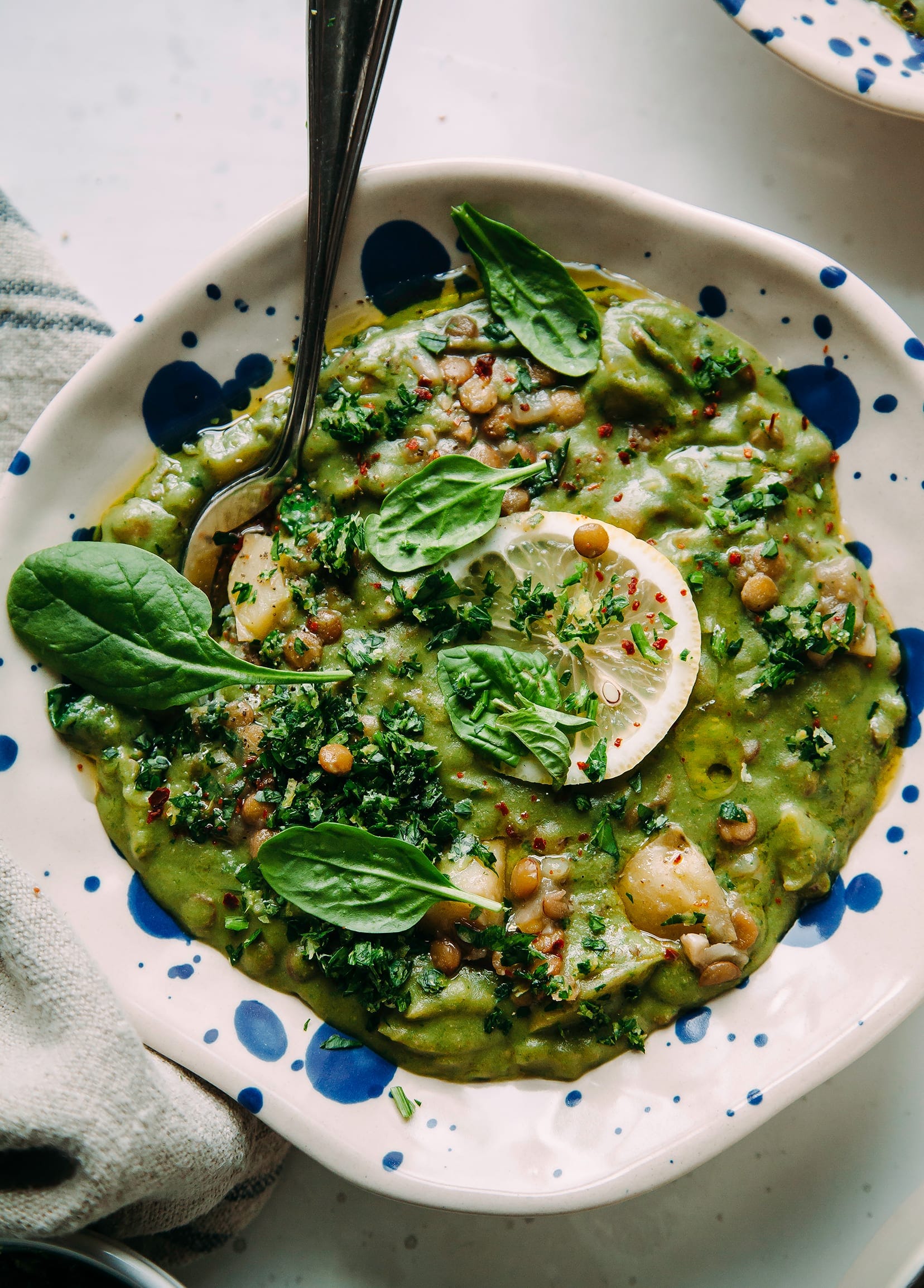 Lentil and Spinach Stew Recipe