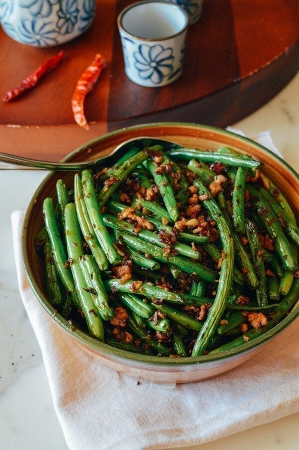 Chinese Dry-Fried Green Beans Recipe