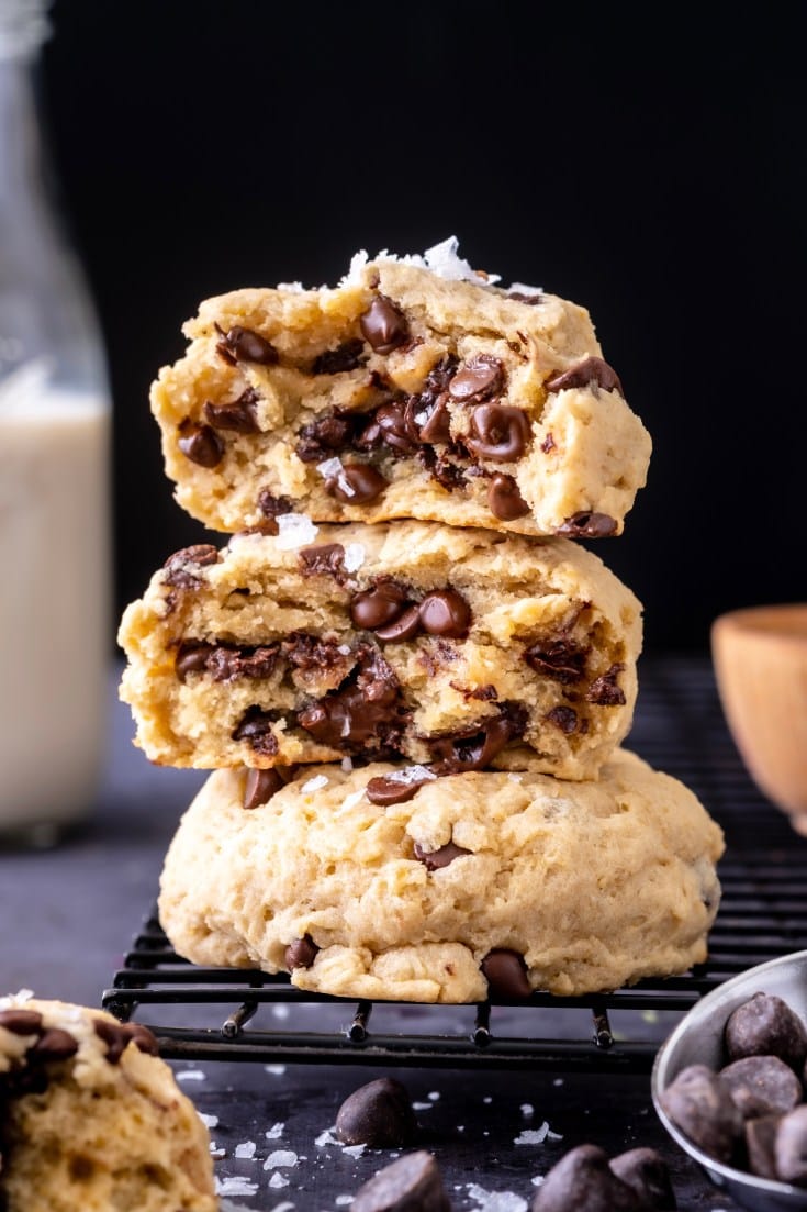 Chickpea Chocolate Chip Cookies Recipe
