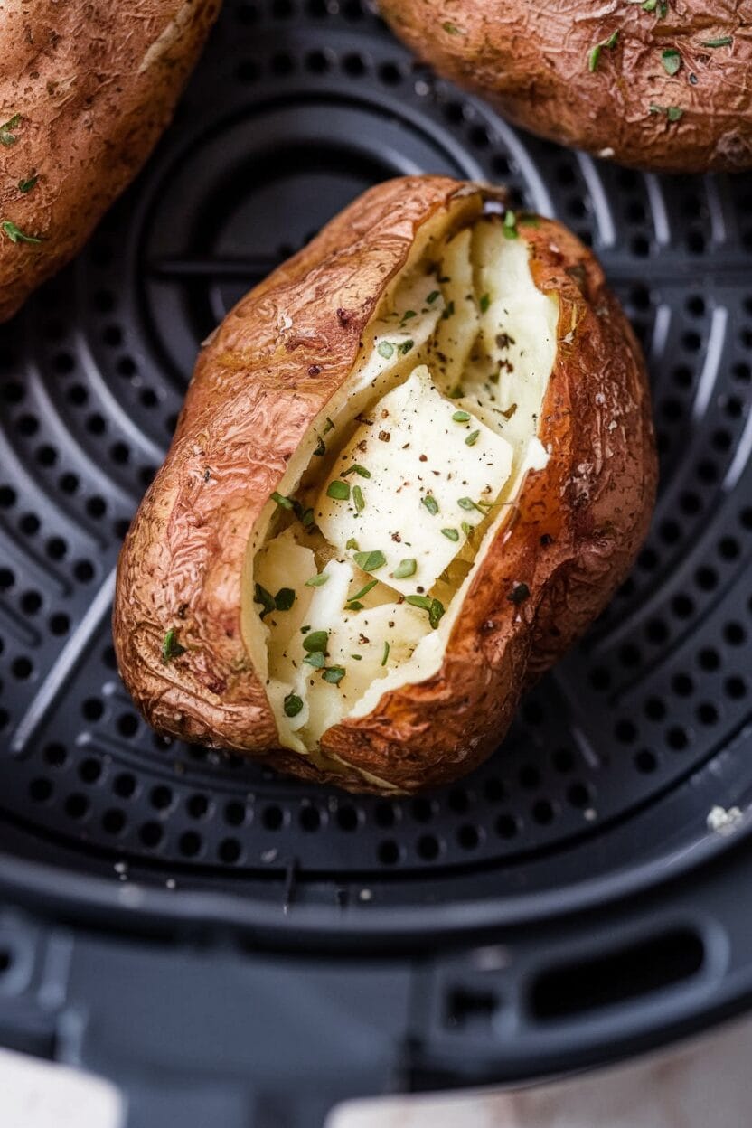 Air-Fryer Baked Potatoes
