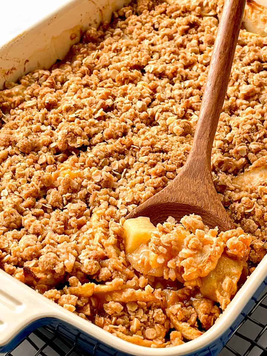 Quick-Bake Apple Crisp Recipe