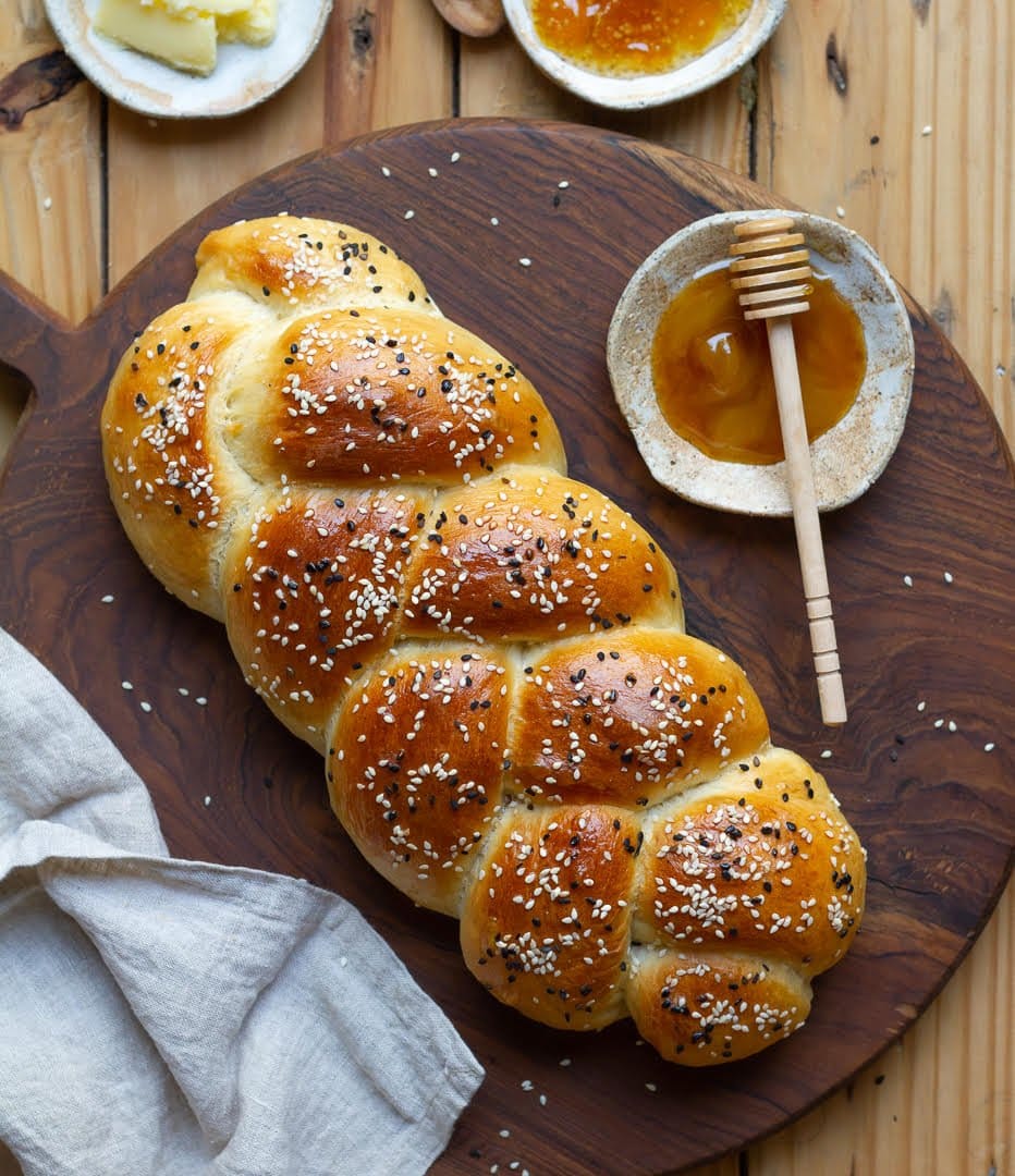 Homemade Challah Bread Recipe