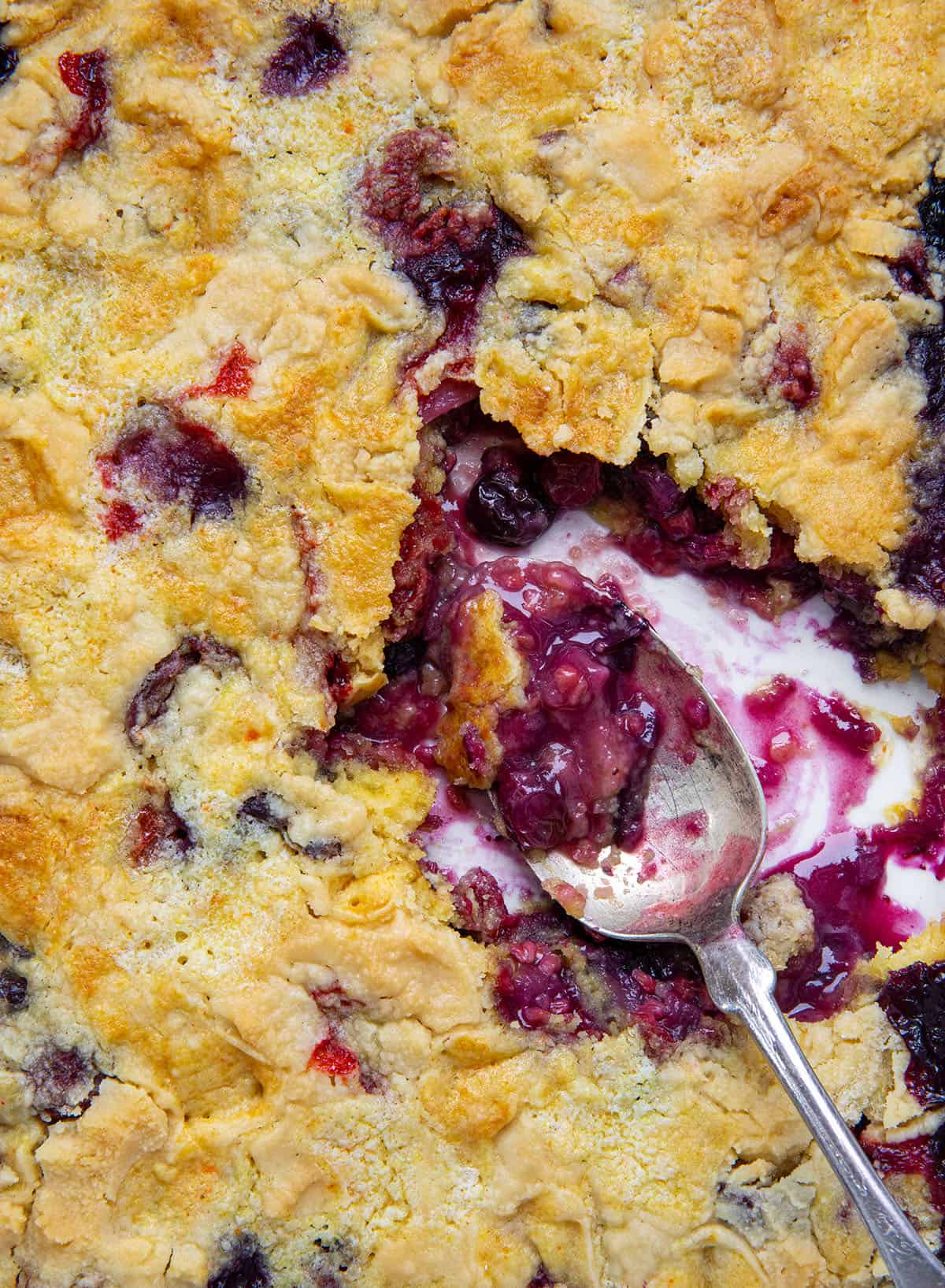 Simple Fruit Cobbler