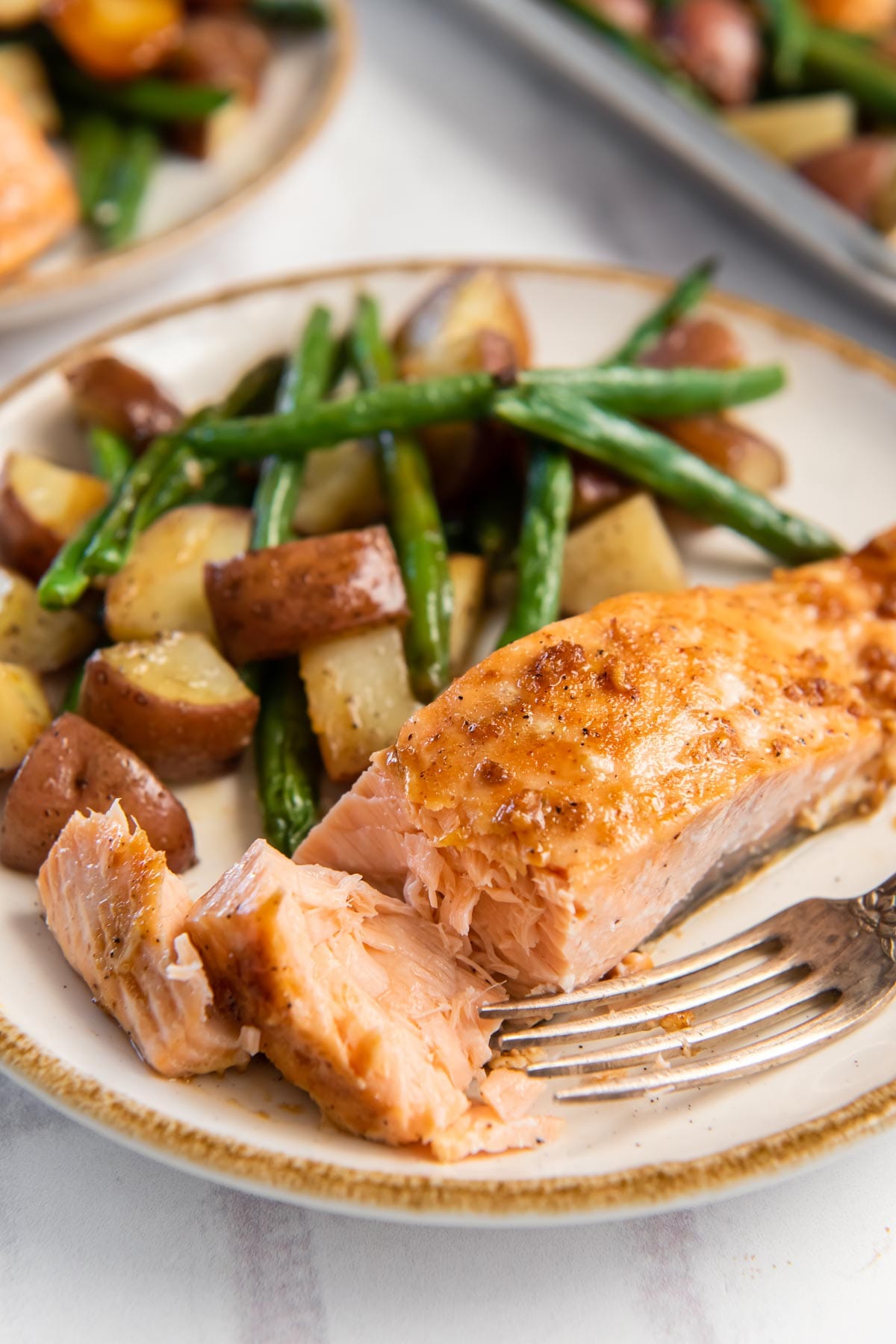 Sheet Pan Honey Garlic Salmon Recipe
