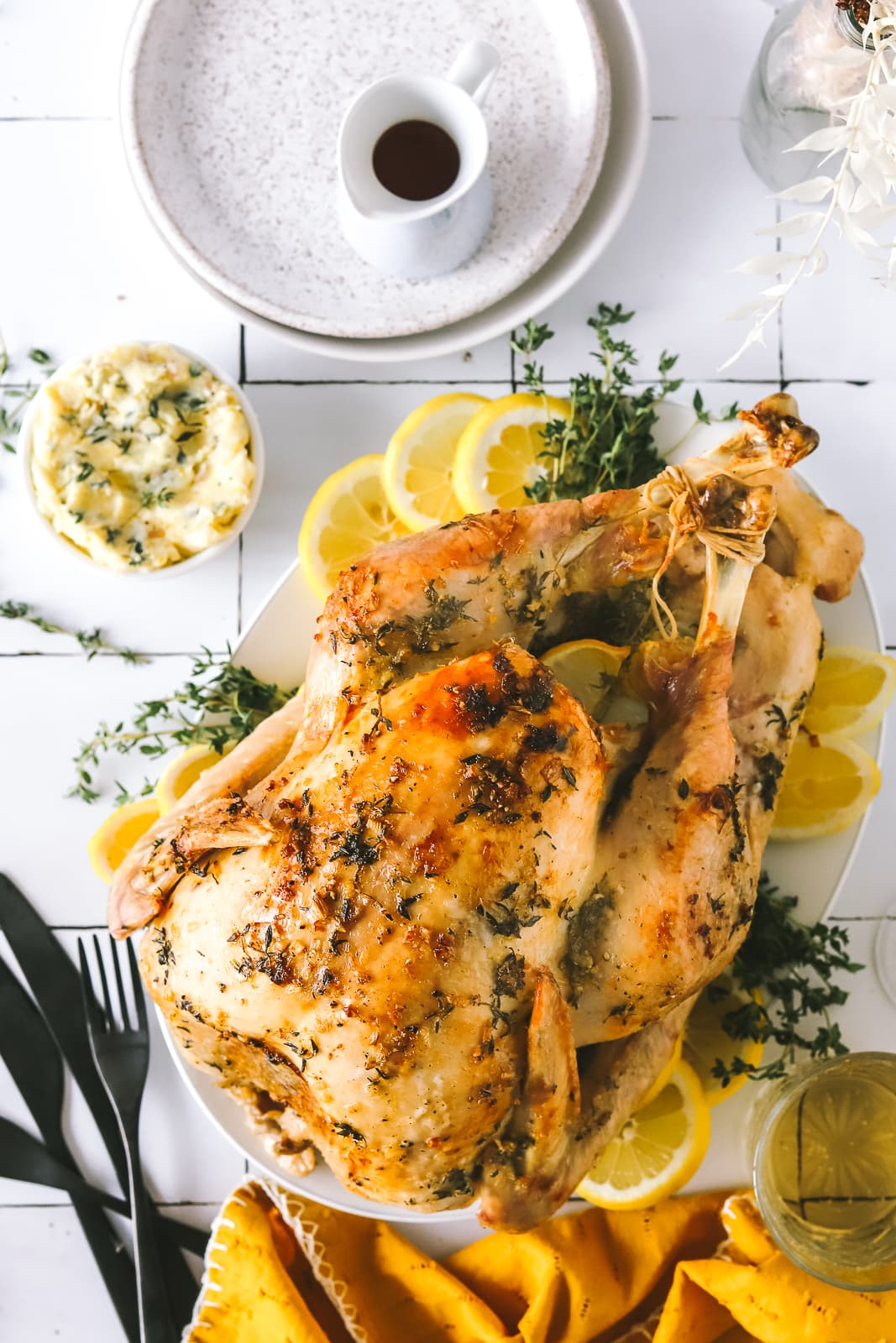 Lemon and Herb Roasted Turkey