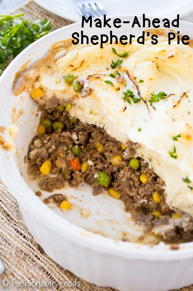 Make-Ahead Shepherd's Pie Recipe