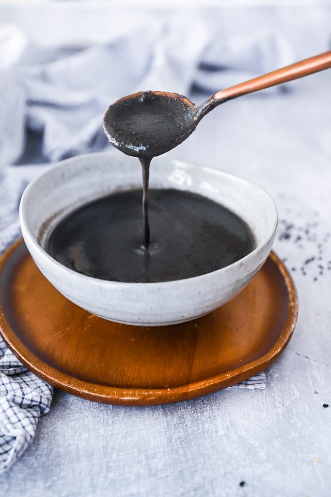 Black Sesame Soup Recipe