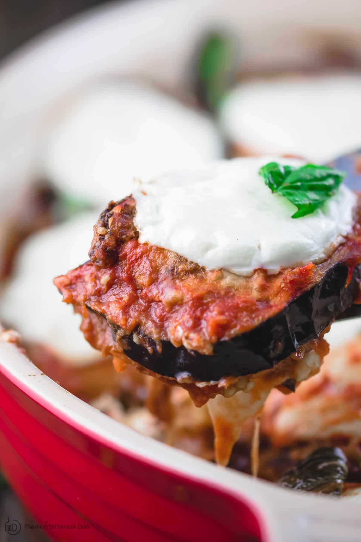 Mediterranean Eggplant Parmesan