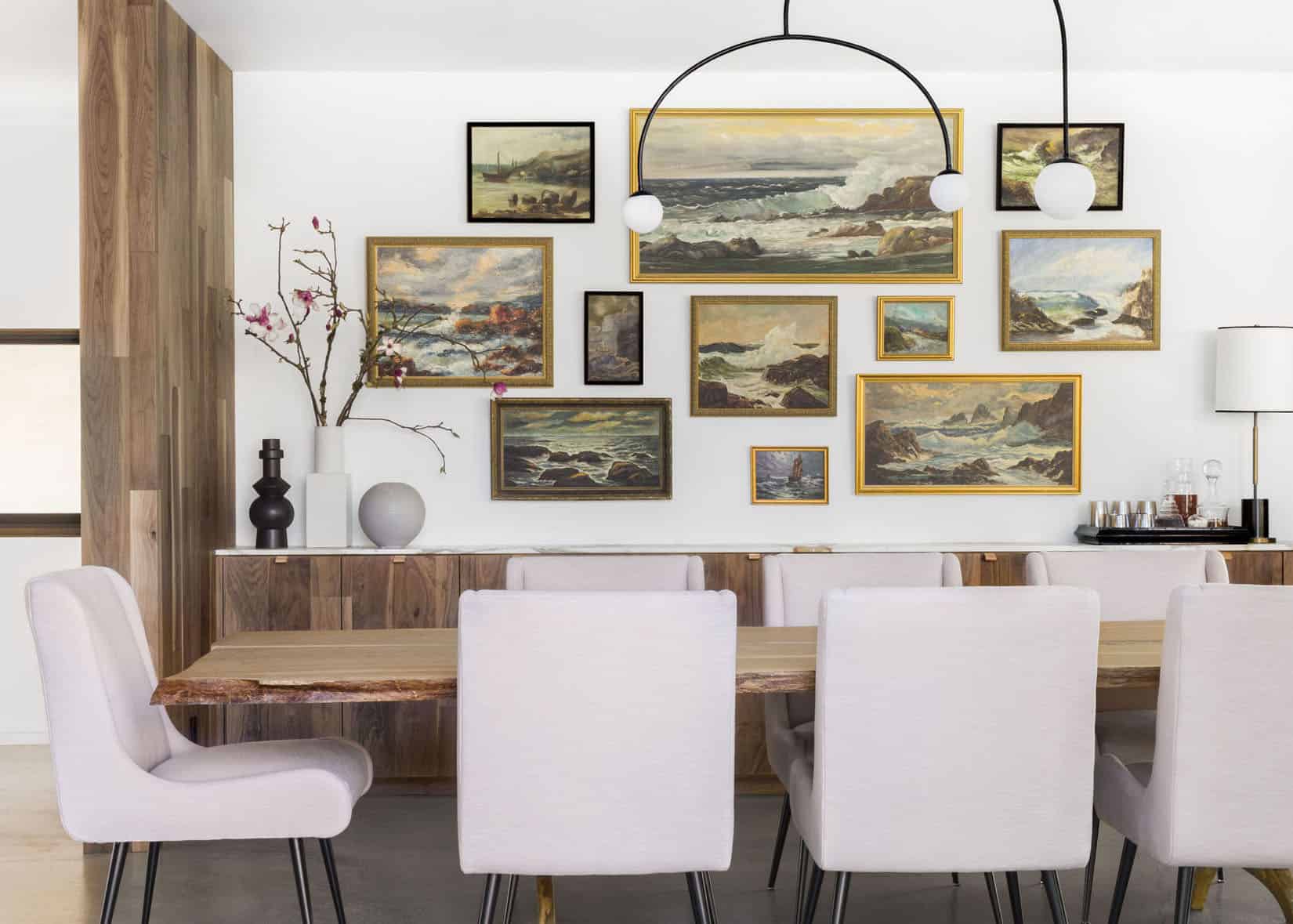 Create a Photo Gallery Wall in the Dining Room