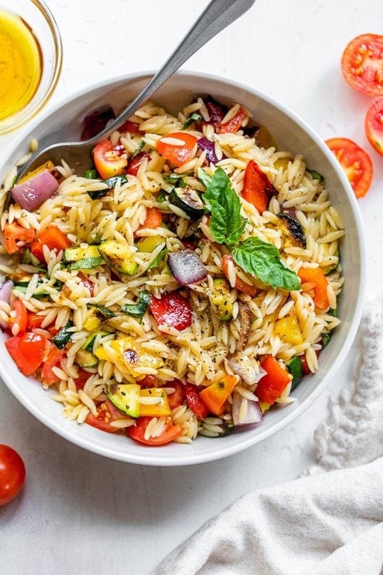 Roasted Vegetable Orzo Recipe