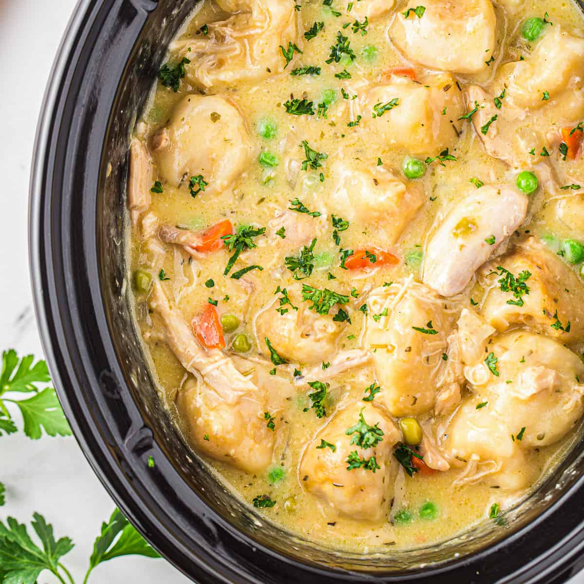 Crockpot Chicken and Dumplings Recipe