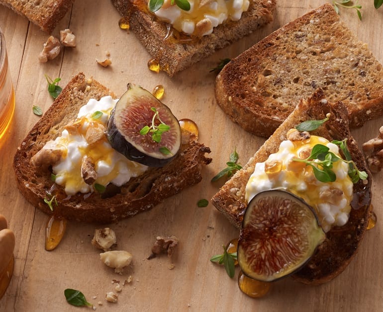 Fig and Honey Toast Recipe