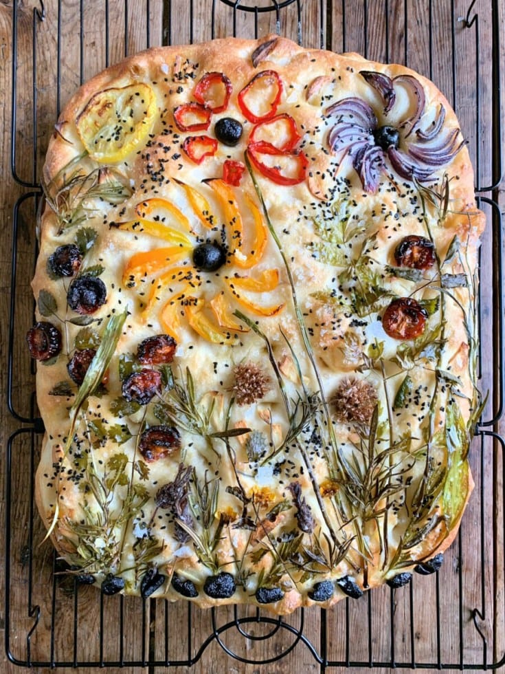 Garden Focaccia Recipe