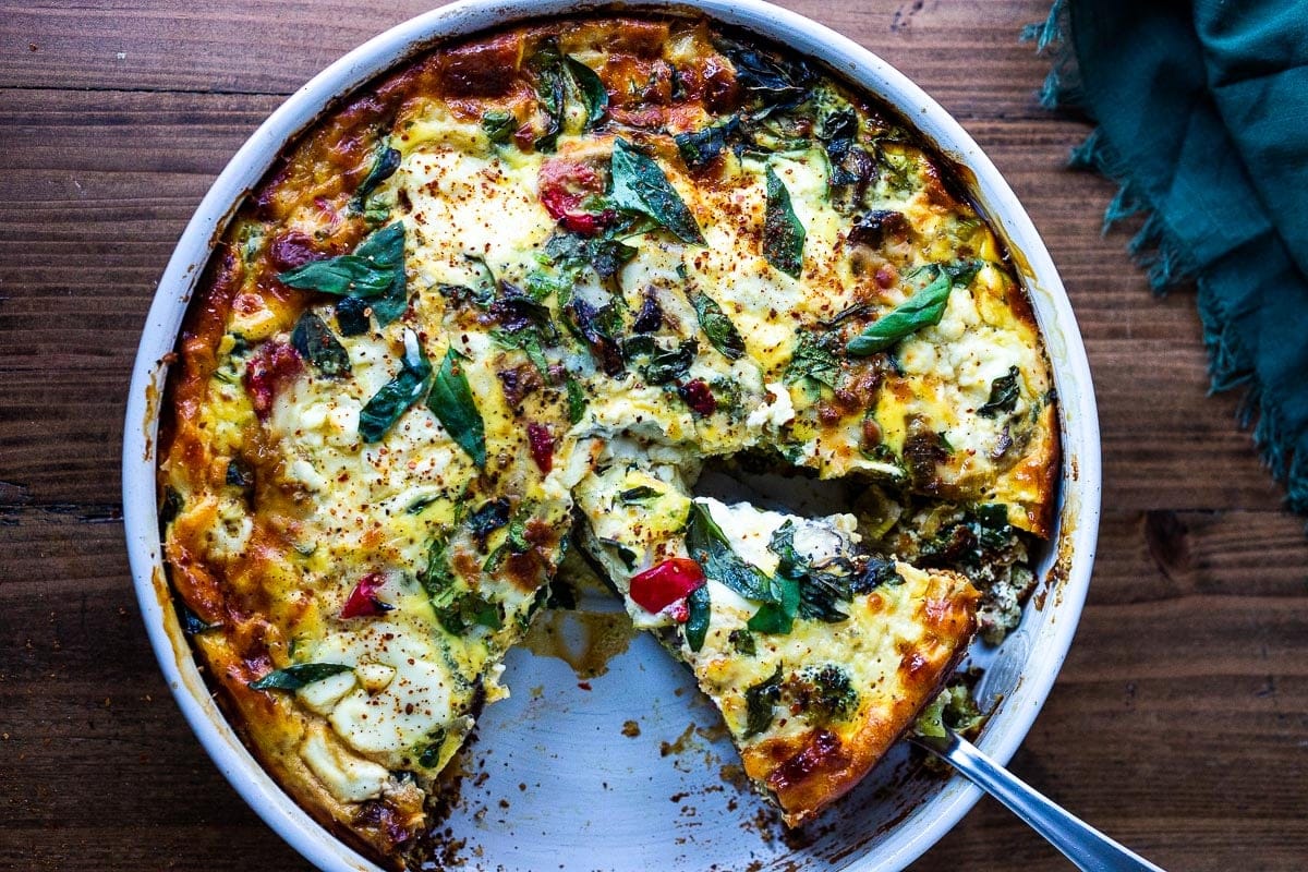 Breakfast For Dinner Frittata Recipe