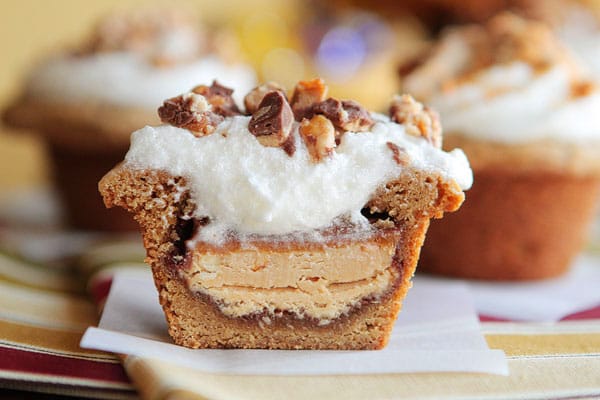 Candy-Stuffed Cookie Cups Recipe