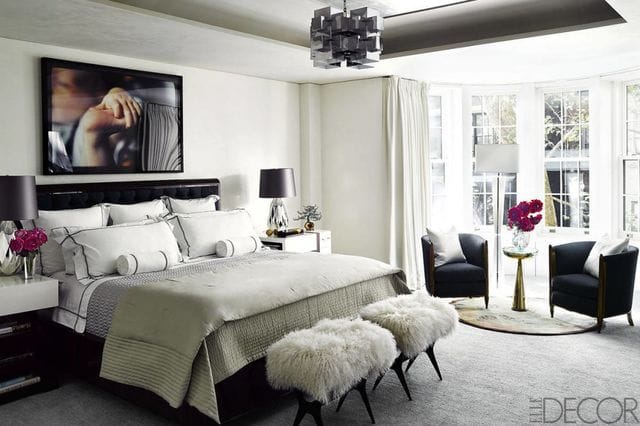 Incorporate inspiring artwork in your master bedroom