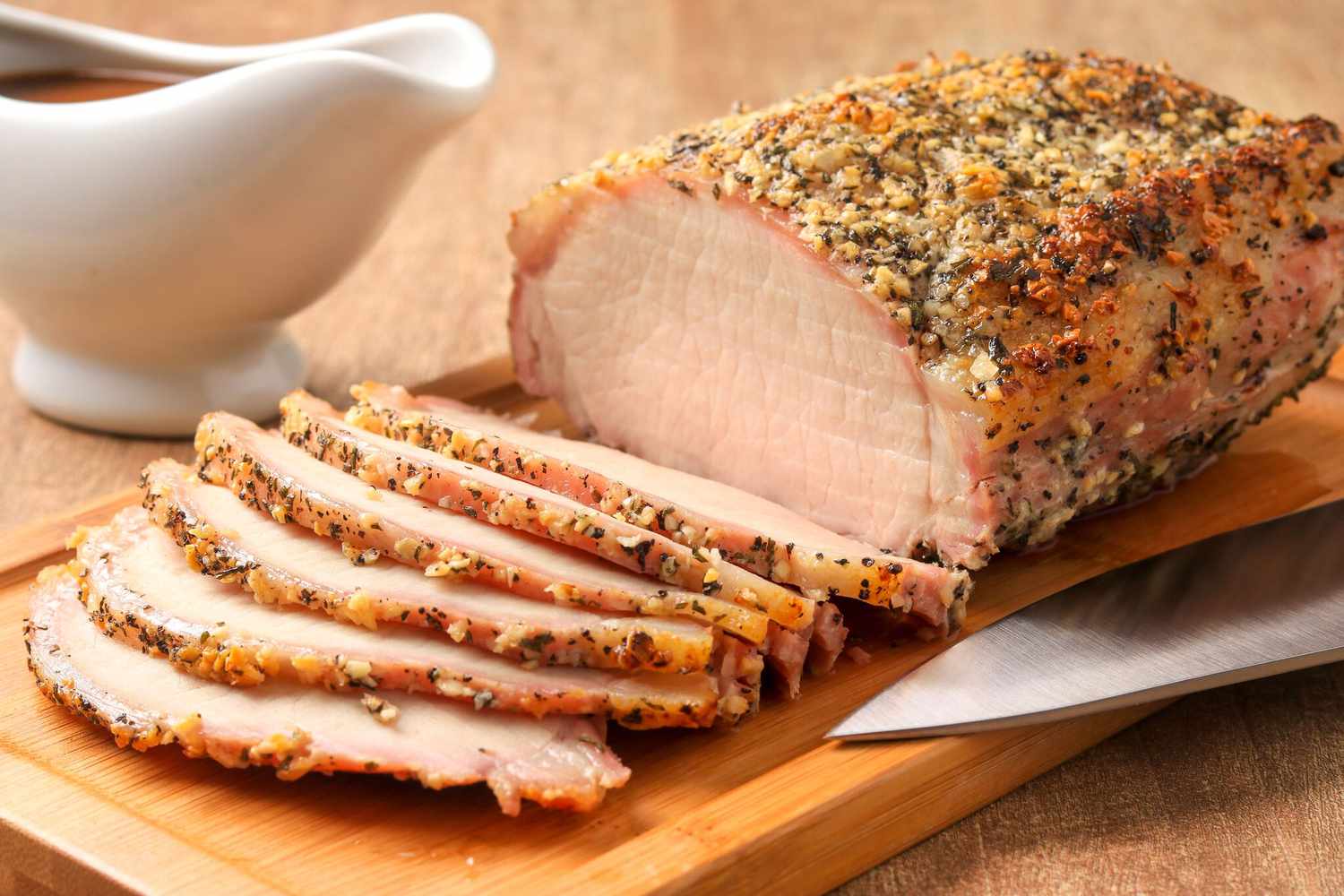 Garlic-Herb Pork Tenderloin