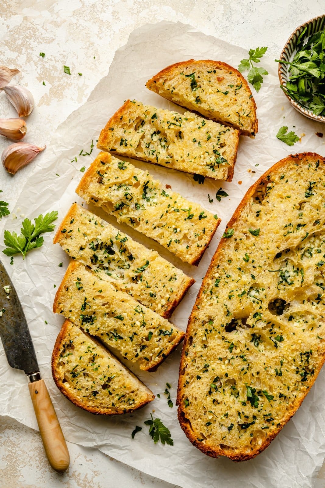 Fresh Garlic Bread Recipe