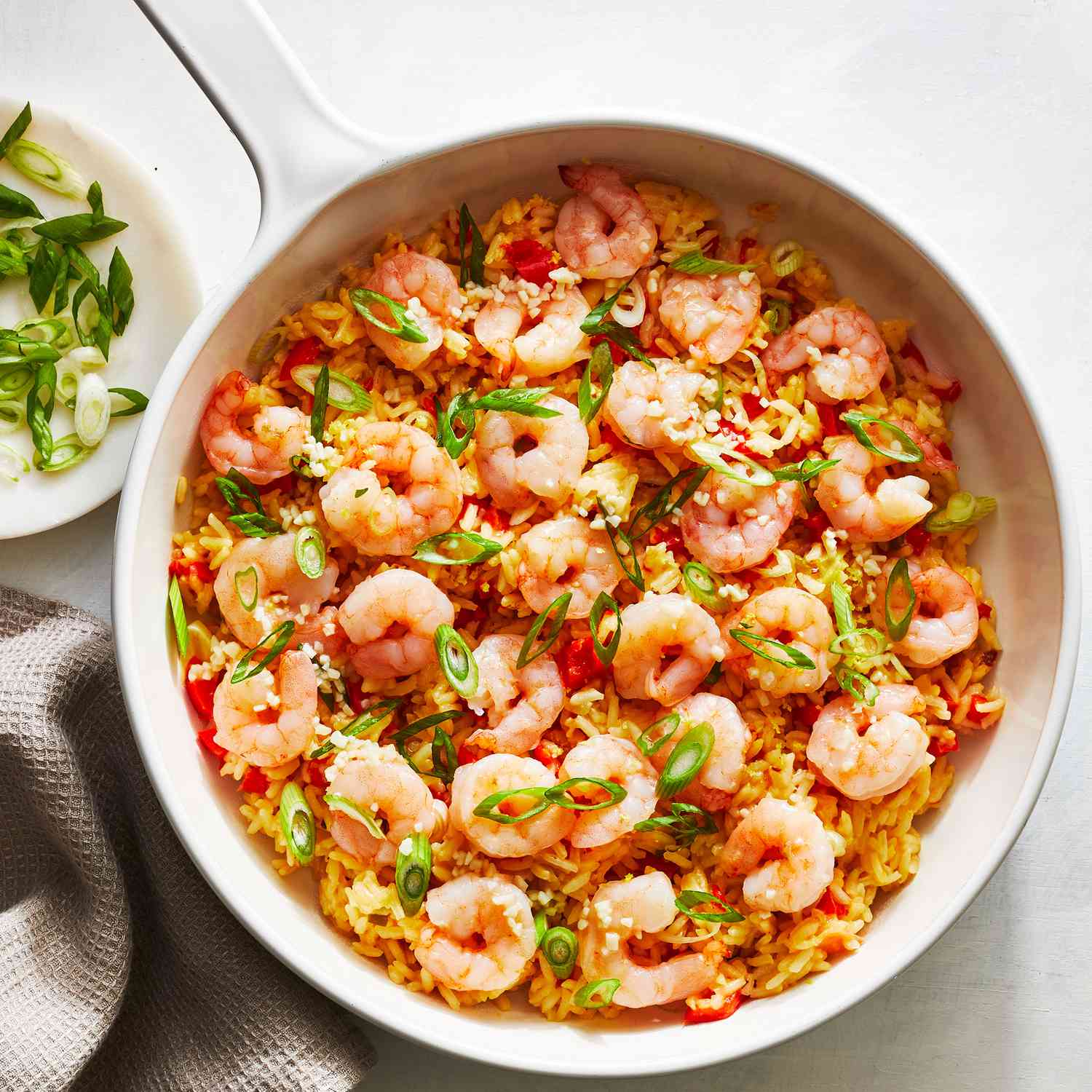 One-Pan Garlic Shrimp and Rice Recipe