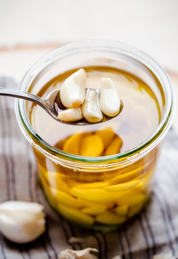 Olive Oil Poached Garlic Recipe