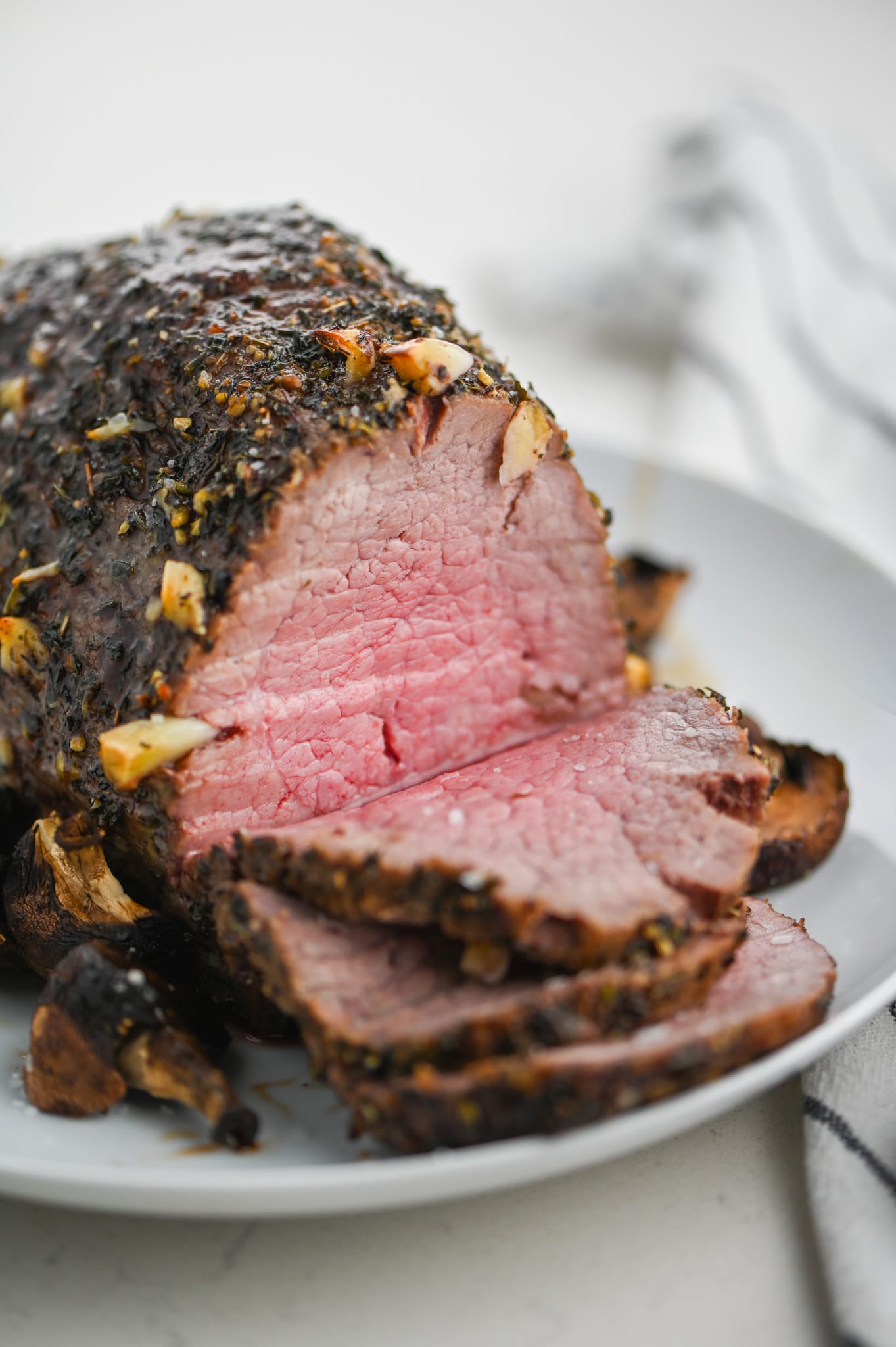 Garlic-Studded Roast Beef