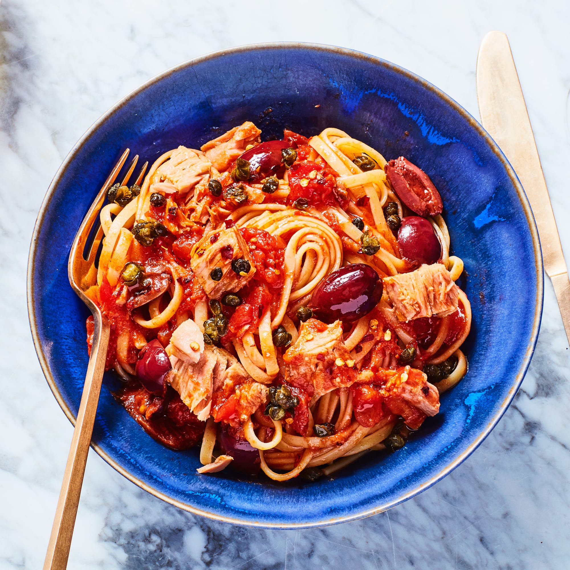 Pantry Pasta Puttanesca