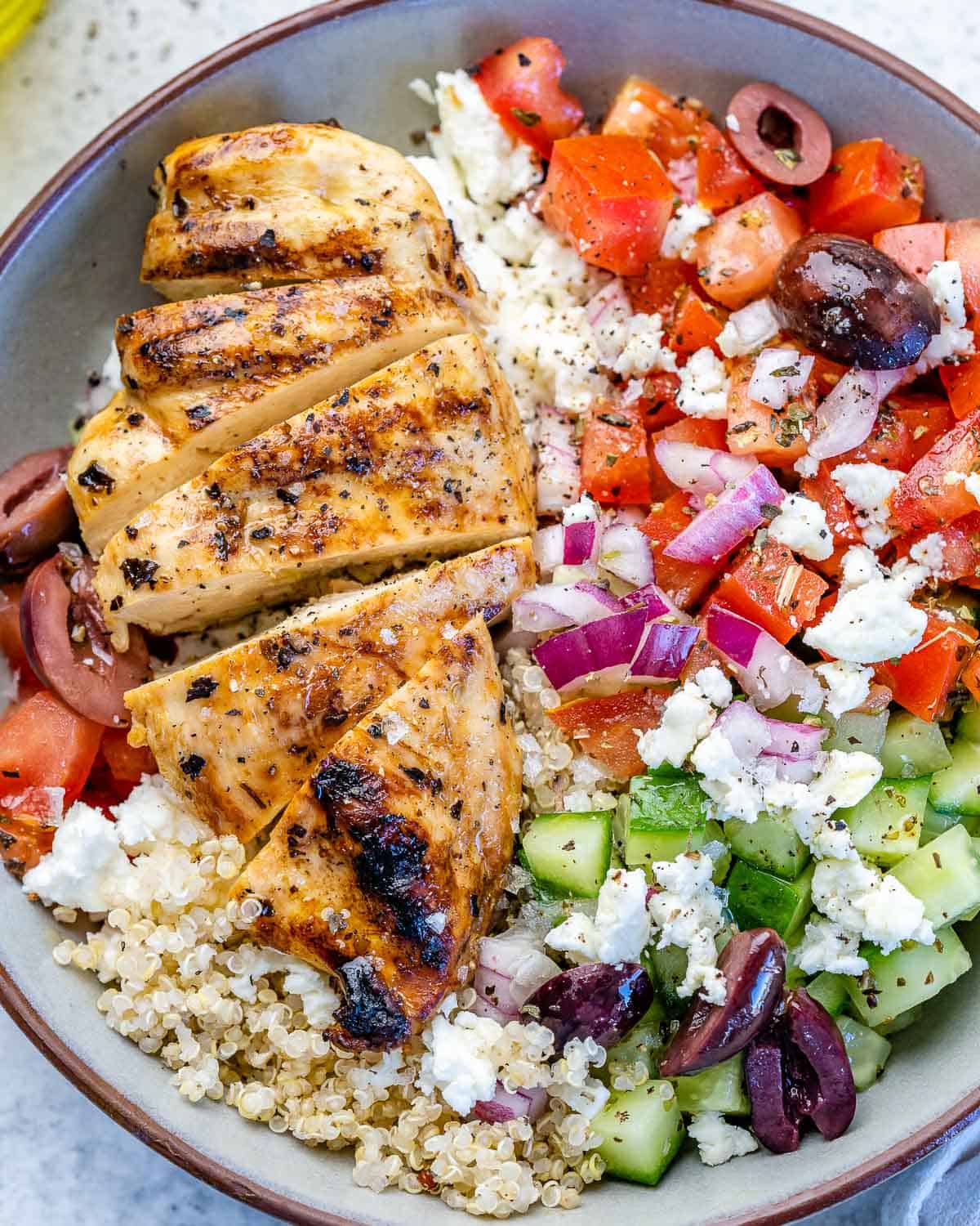 Greek Chicken Plate Recipe
