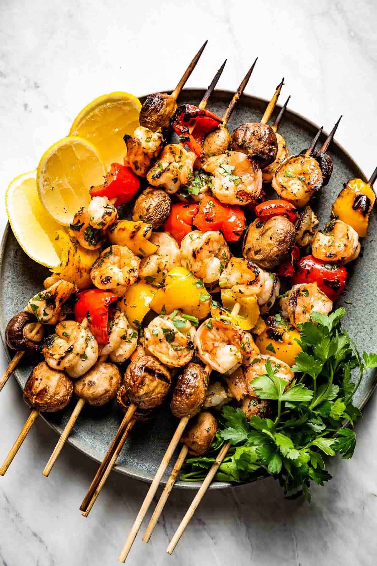 Grilled Shrimp and Vegetable Skewers Recipe
