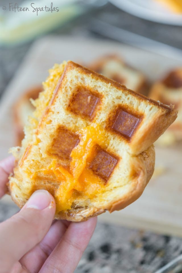 Waffle Iron Grilled Cheese Recipe