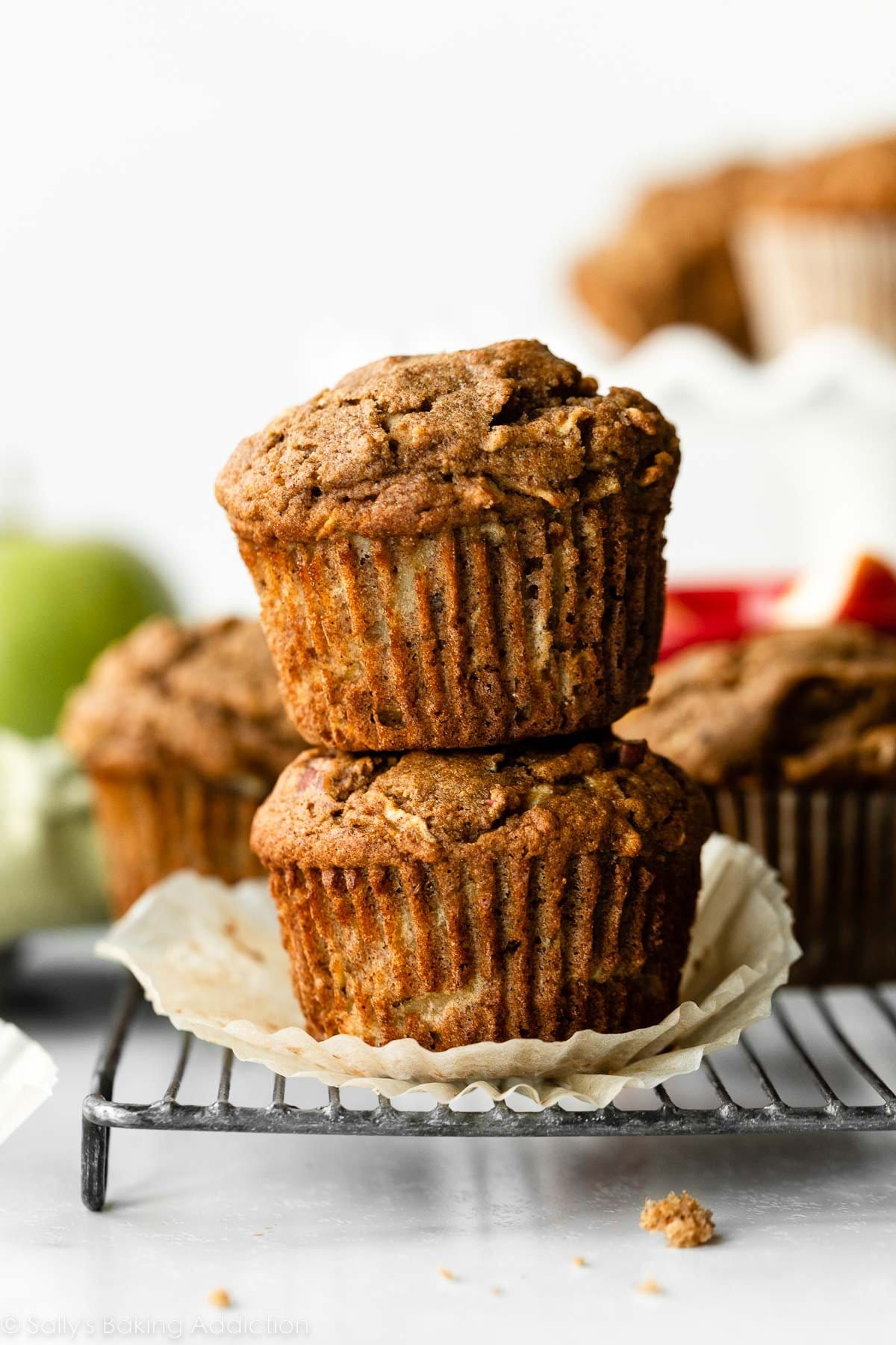 Whole Grain Apple Cinnamon Muffins Recipe