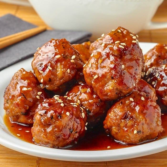 Honey Garlic Meatballs Recipe
