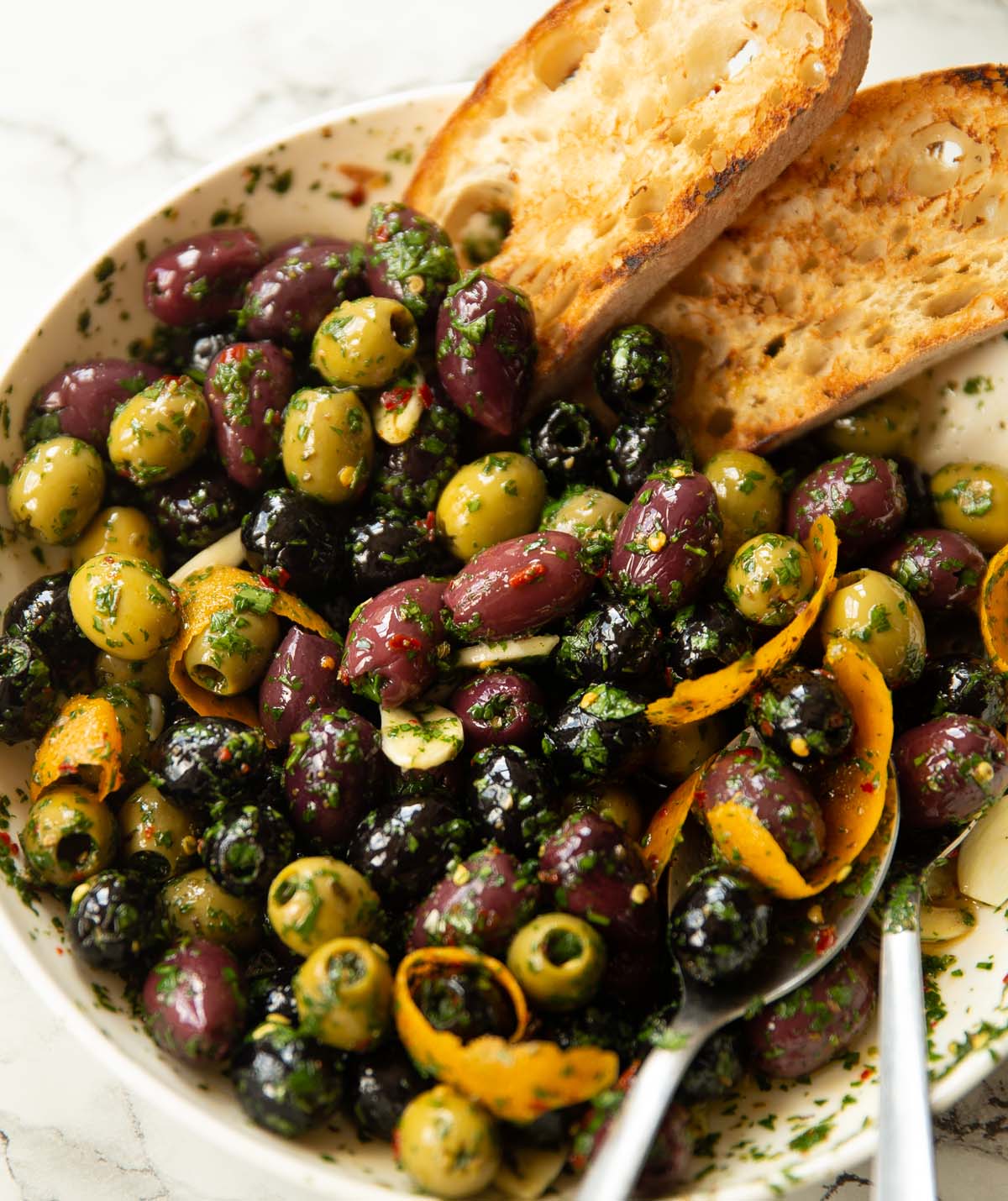 Marinated Olives Recipe