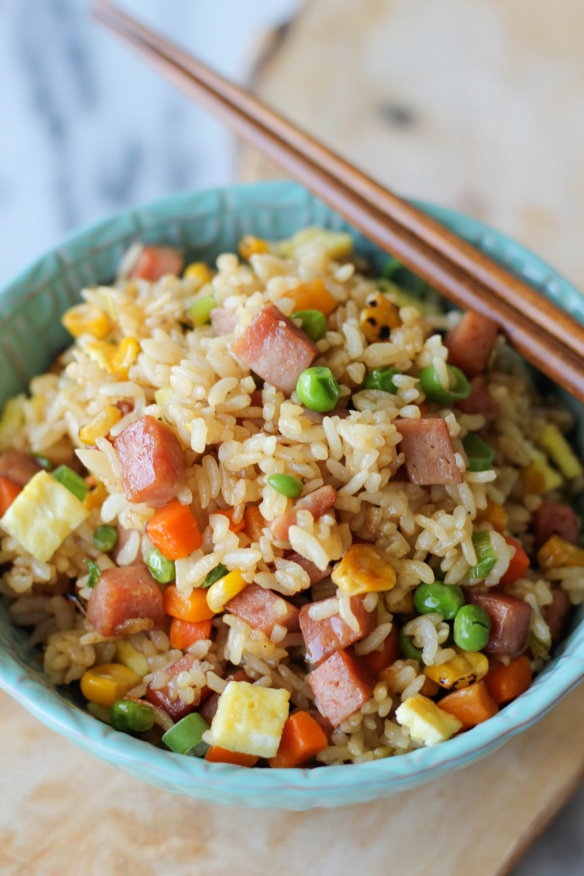 Spam Fried Rice Recipe