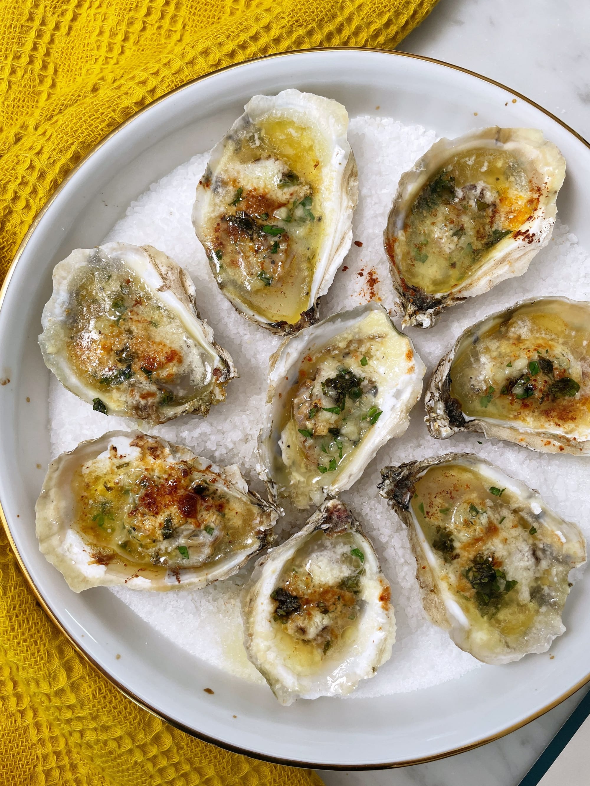 Broiled Oysters Recipe