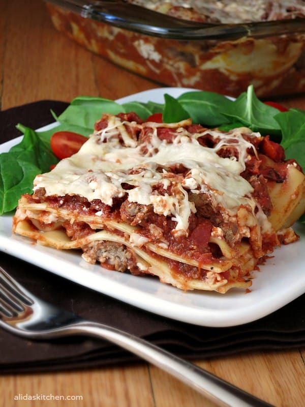 Mom's Lasagna Recipe