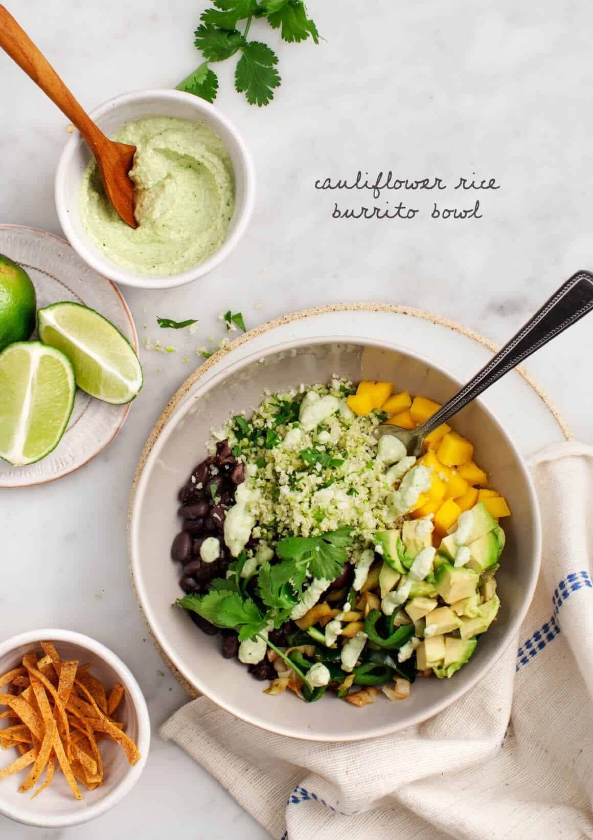 Cauliflower Rice Bowl Recipe