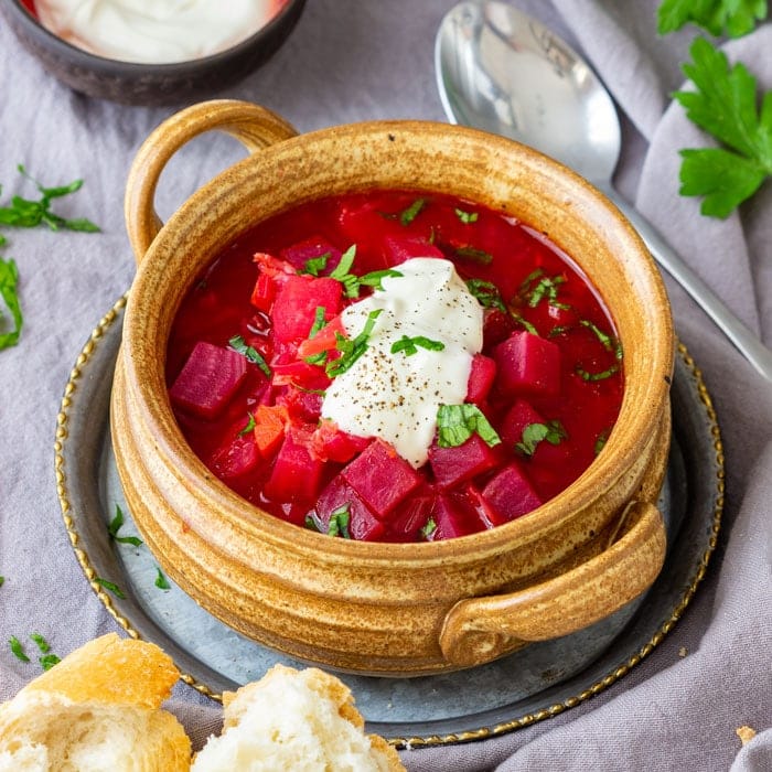 Instant Pot Ukrainian Borscht Recipe