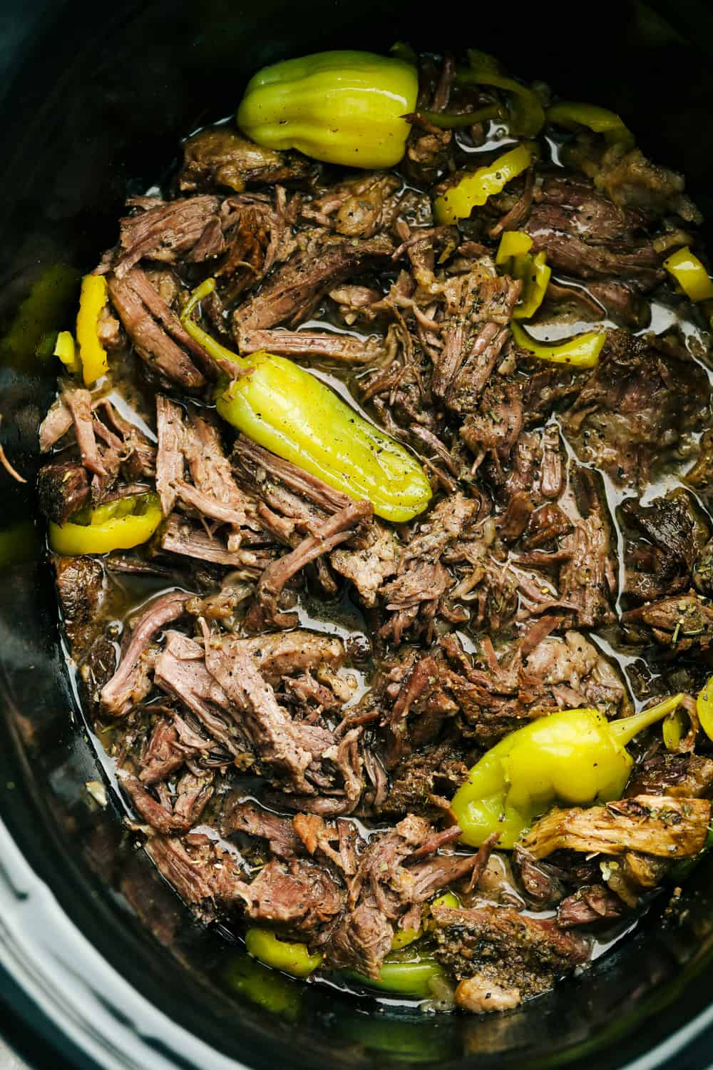 Slow Cooker Italian Beef Recipe