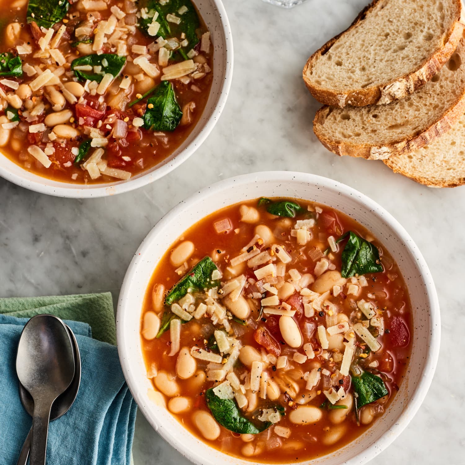 Mediterranean White Bean Soup Recipe