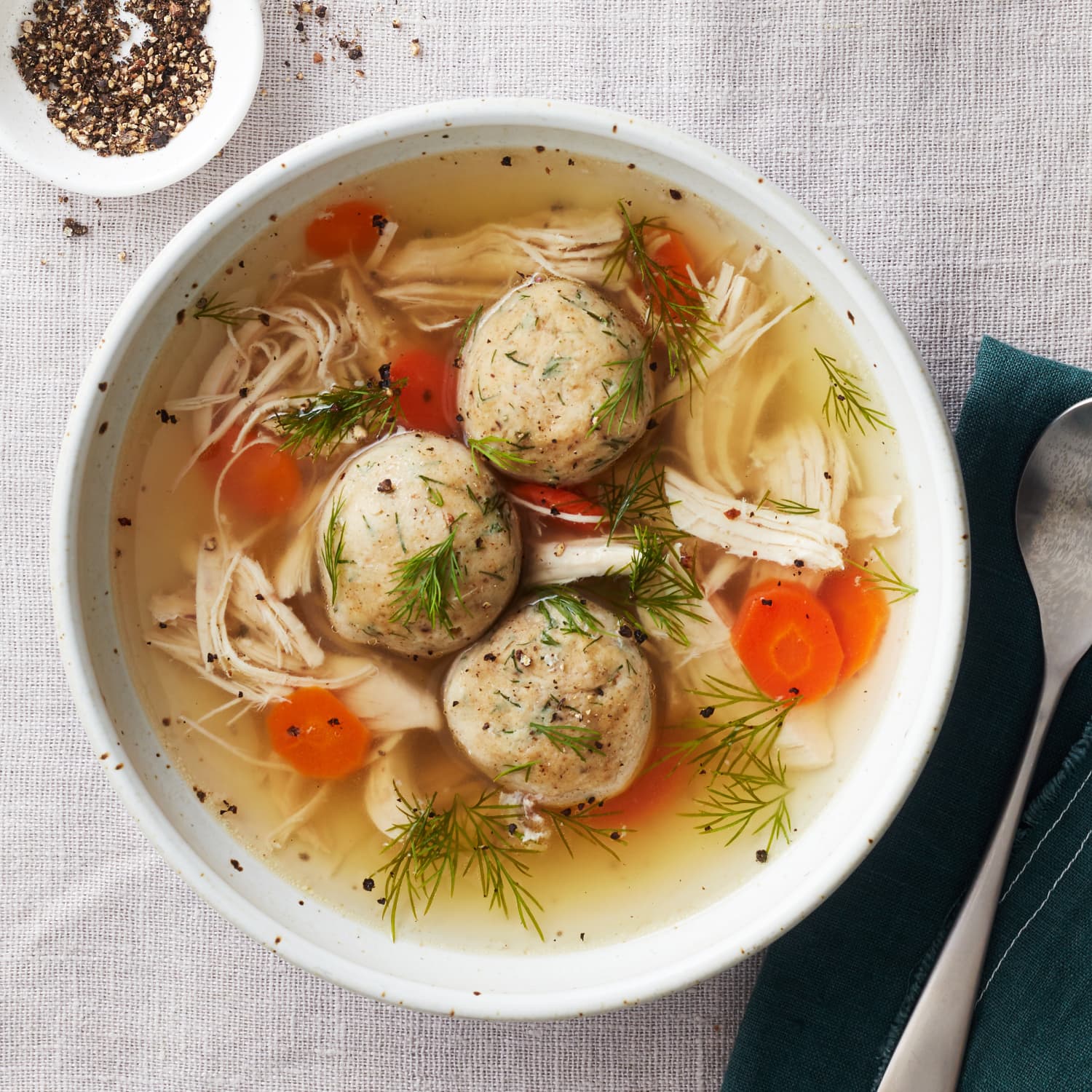 Traditional Matzah Ball Soup Recipe