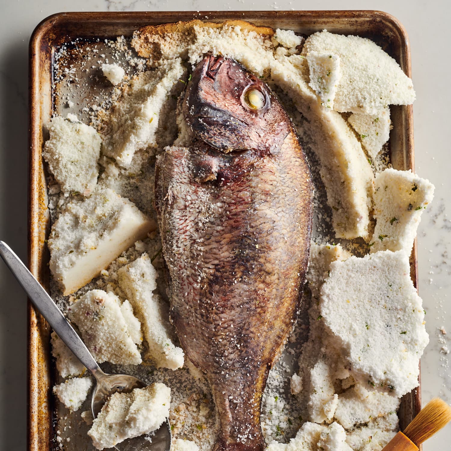 Salt-Baked Fish Recipe